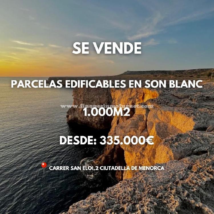 Parcelas edificables en sa caleta