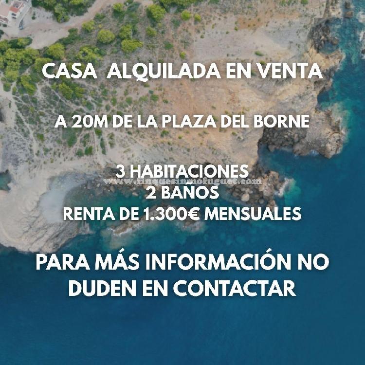 Se vende casa Independiente alquilada